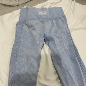 Pink workout leggings